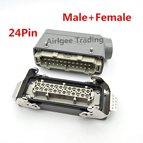 24 Pin Male & Female Connector