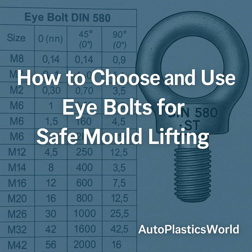 How to Choose and Use Eye Bolts for Safe Mould Lifting